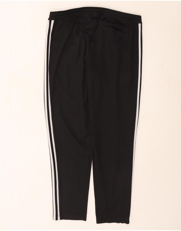 Adidas Mens Tracksuit Trousers Large Black Cotton