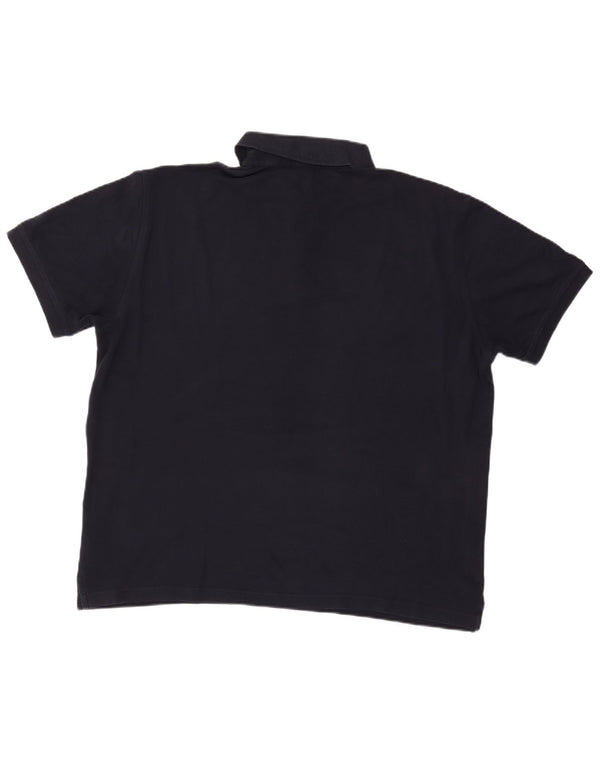 Tommy Hilfiger Mens Polo Shirt XL Navy Blue Cotton