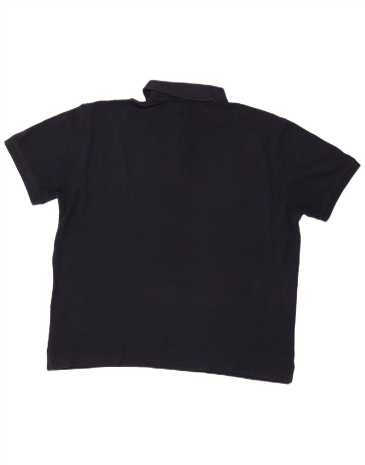 Tommy Hilfiger Mens Polo Shirt XL Navy Blue Cotton