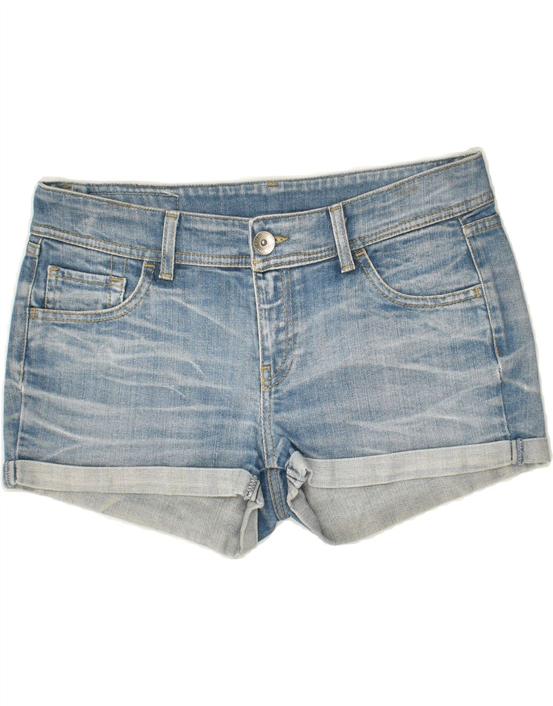 BENETTON Womens Denim Shorts W32 Large  Blue | Vintage Benetton | Thrift | Second-Hand Benetton | Used Clothing | Messina Hembry 