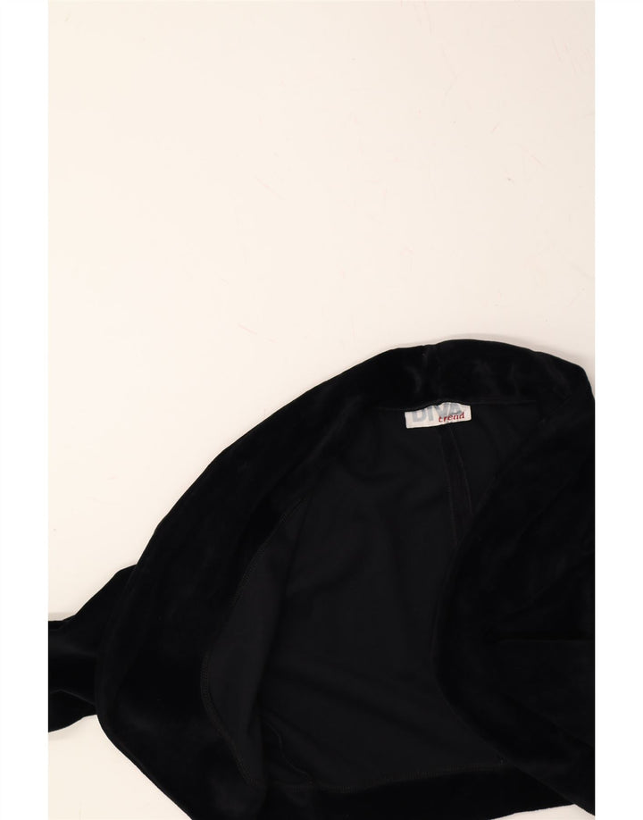 DIVA Womens Bolero Jacket UK 12 Medium Black Vintage Diva and Second-Hand Diva from Messina Hembry 