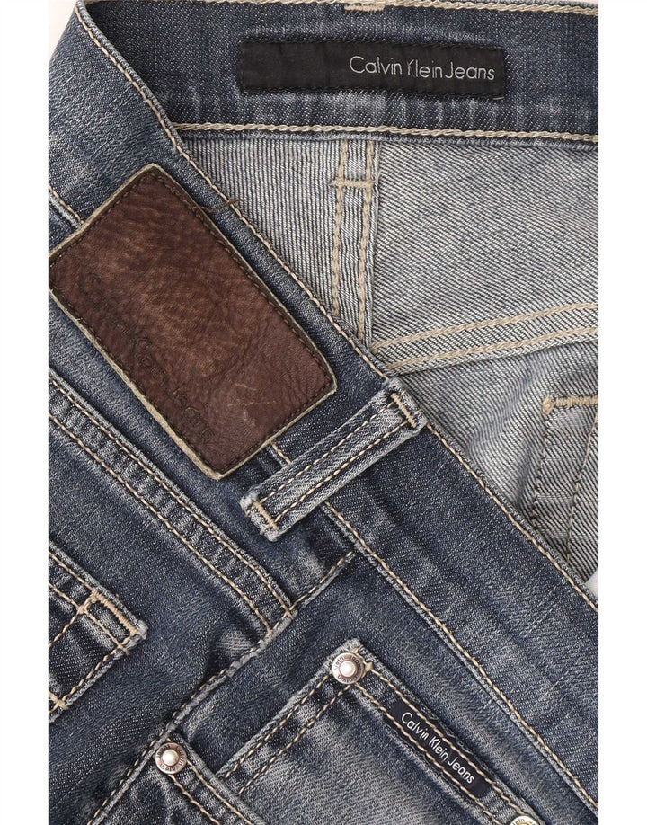 Calvin Klein Mens Straight Jeans W36 L31 Blue