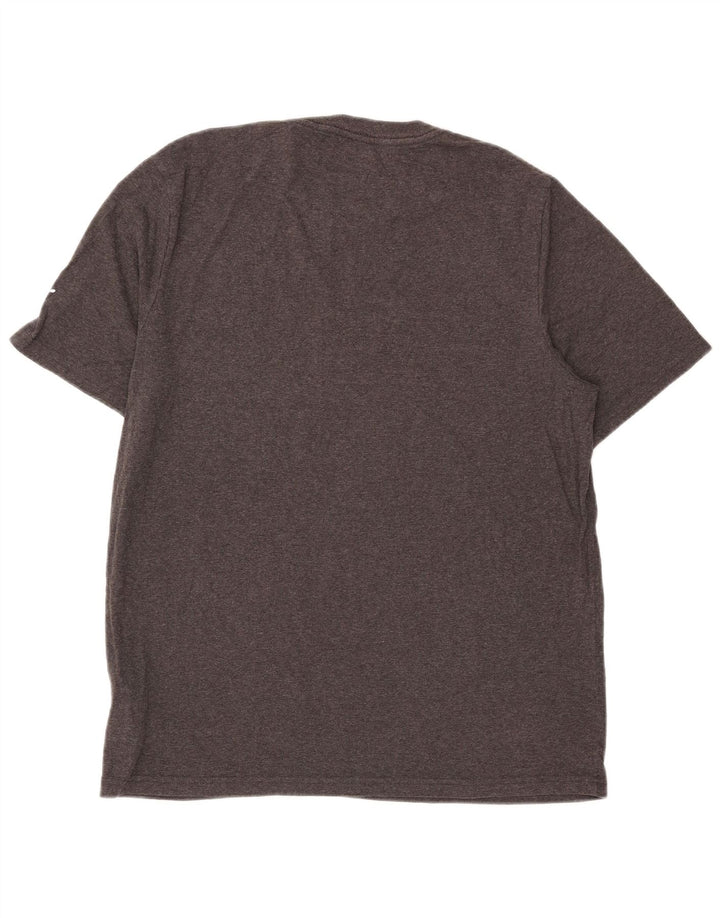Puma Mens Graphic T-Shirt Top Large Grey Cotton