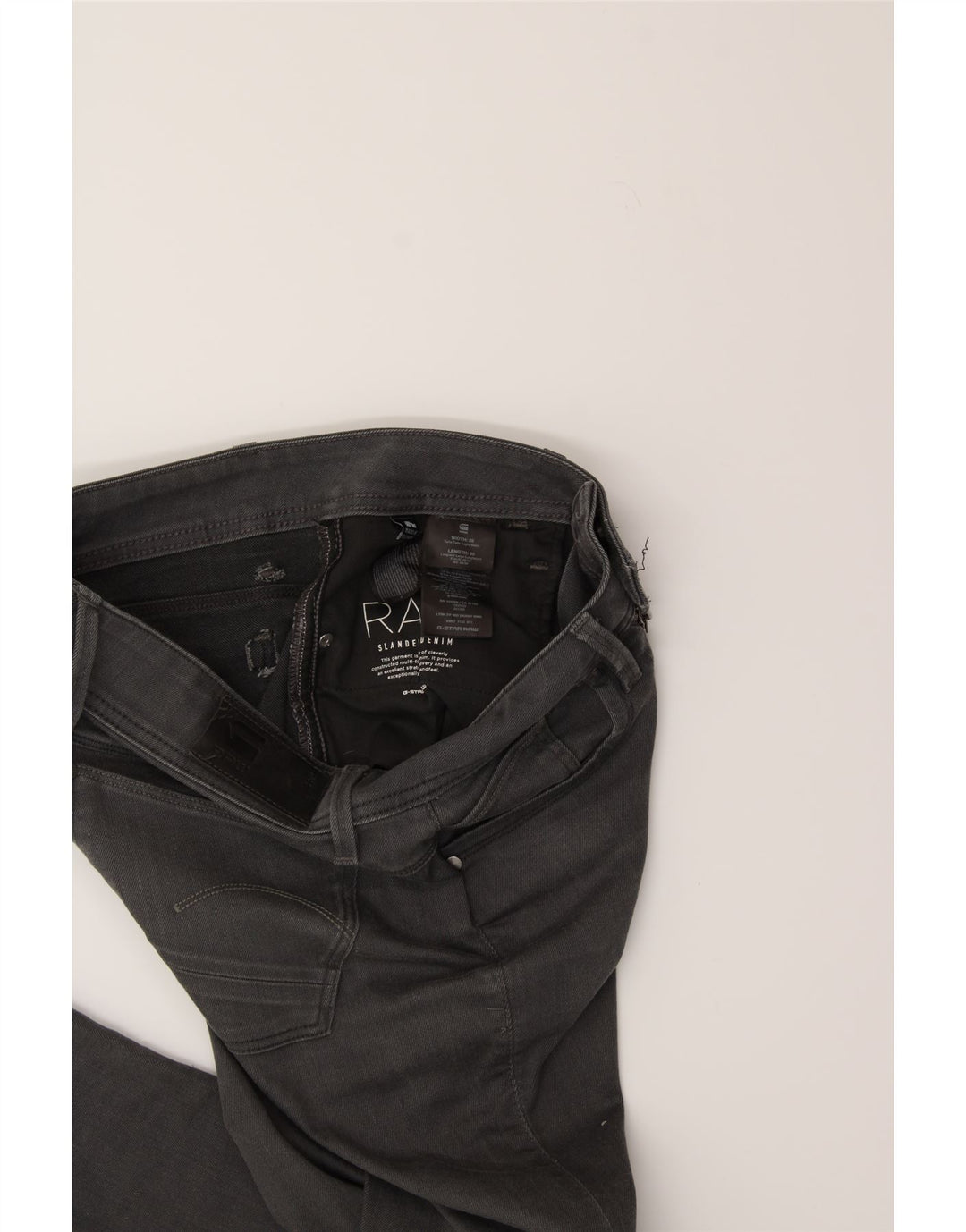 G-STAR Womens Skinny Jeans W26 L30  Grey Cotton Vintage G-Star and Second-Hand G-Star from Messina Hembry 