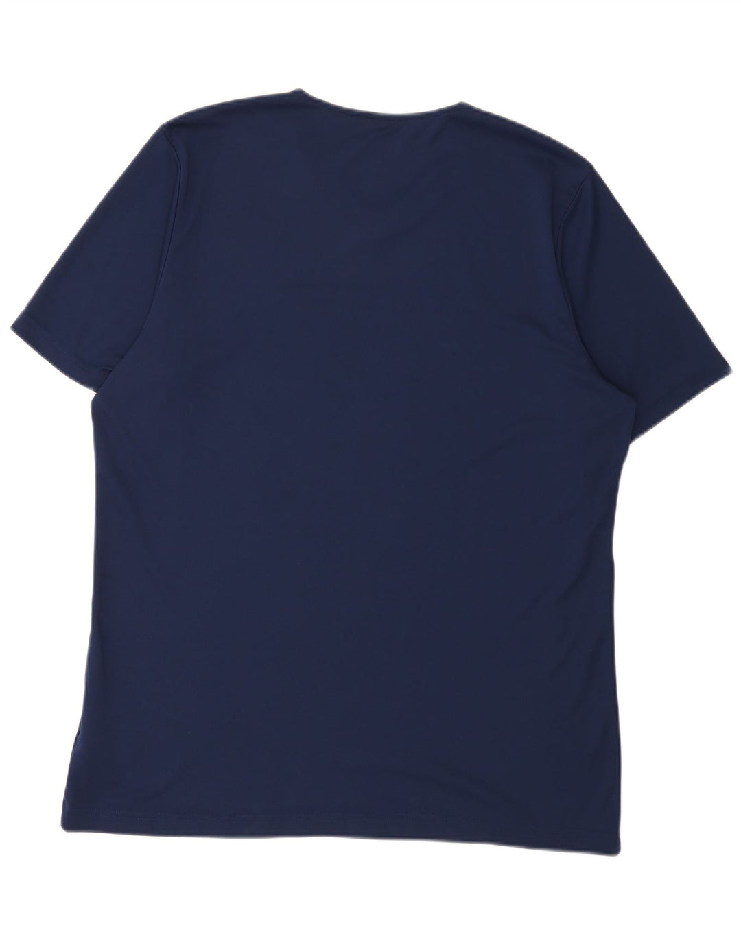 Adidas Mens Aeroready T-Shirt Top XL Navy Blue Polyester
