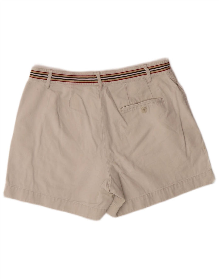GAP Womens Retro Chino Shorts US 4 Small W28  Off White Cotton