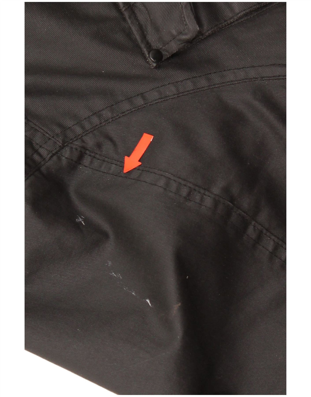 Vintage Mens Military Jacket UK 42 XL Black Cotton