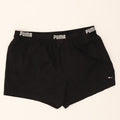 PUMA Mens Graphic Sport Shorts Large  Black Polyester Vintage Puma and Second-Hand Puma from Messina Hembry 