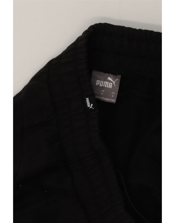Puma Mens Tracksuit Trousers Joggers Medium Black