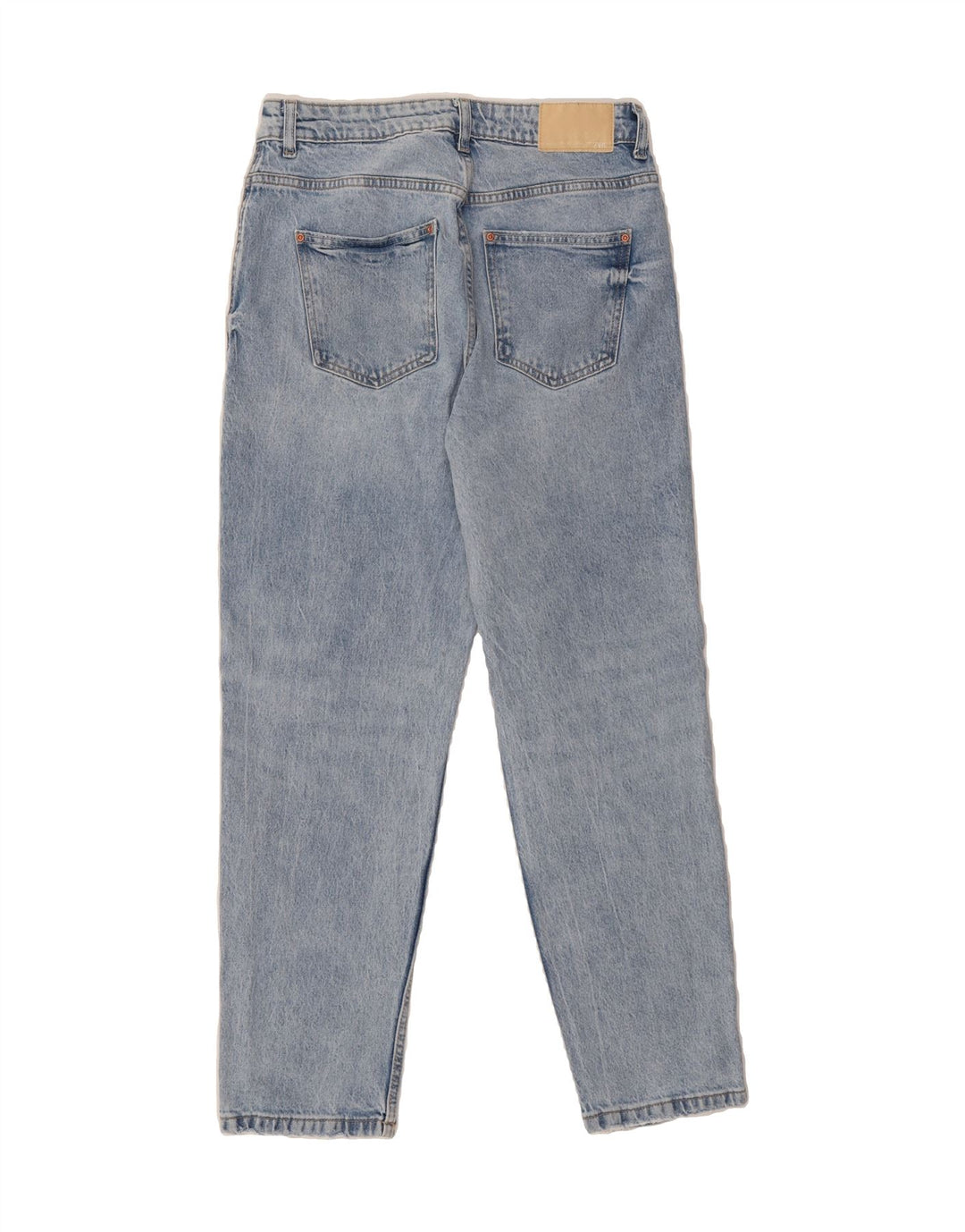 ZARA Womens High Rise Tapered Jeans EU 40 Medium W28 L28 Blue Vintage Zara and Second-Hand Zara from Messina Hembry 