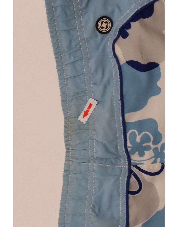 Colmar Mens Swimming Shorts IT 48 Medium Blue Floral Polyester