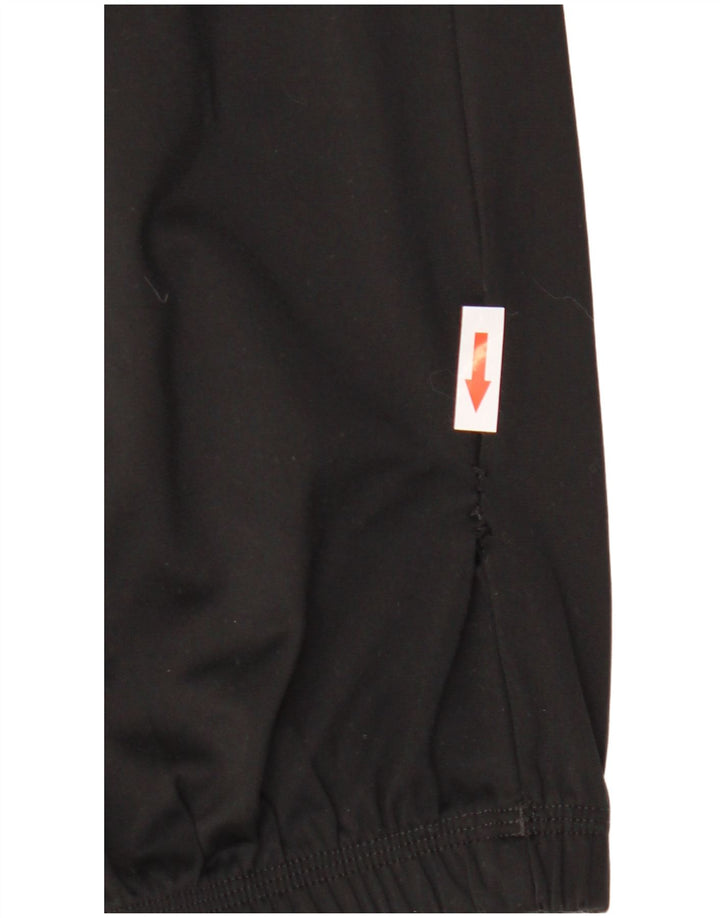 Adidas Boys Tracksuit Trousers Joggers 11-12 Years  Black Polyester
