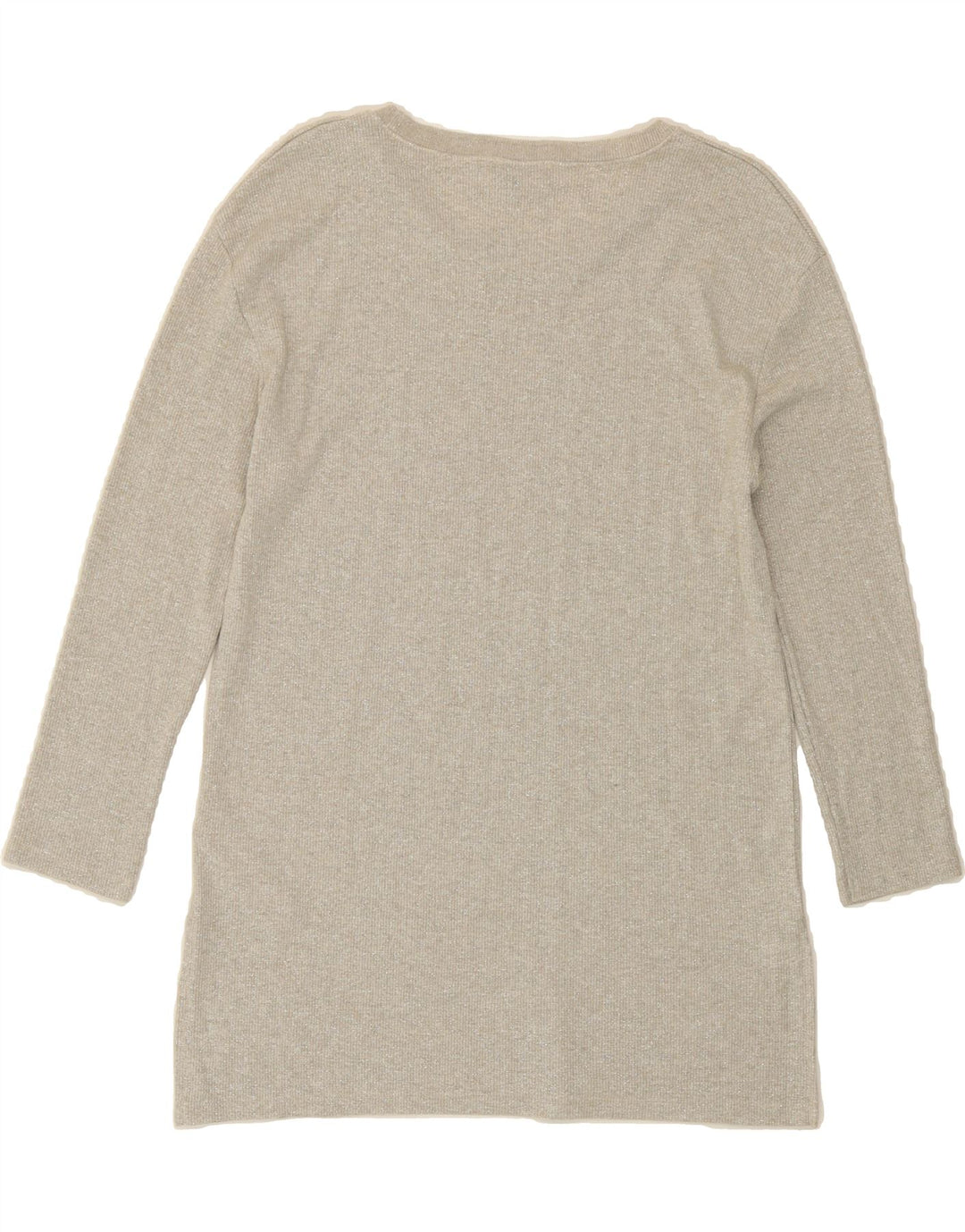 MASSIMO DUTTI Womens Top 3/4 Sleeve UK 14 Medium Grey Viscose Vintage Massimo Dutti and Second-Hand Massimo Dutti from Messina Hembry 
