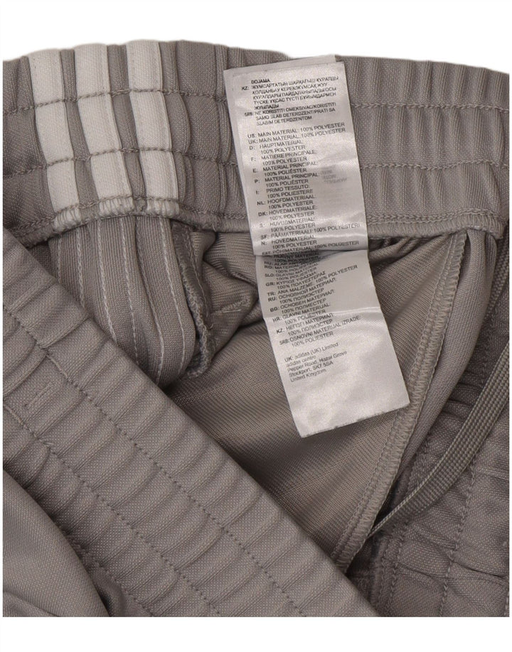 Adidas Womens Tracksuit Trousers UK 8/10 Small  Grey Polyester