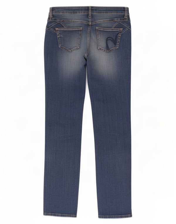 Marks & Spencer Womens Per Una Straight Jeans UK 8 Small W30 L29 Blue