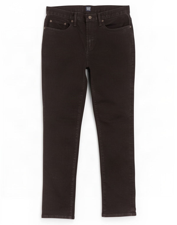 Gap Mens Slim Jeans W30 L30 Black Cotton