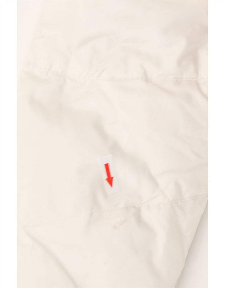 Guess Womens Oversized Padded Jacket UK 6 XS White Polyester