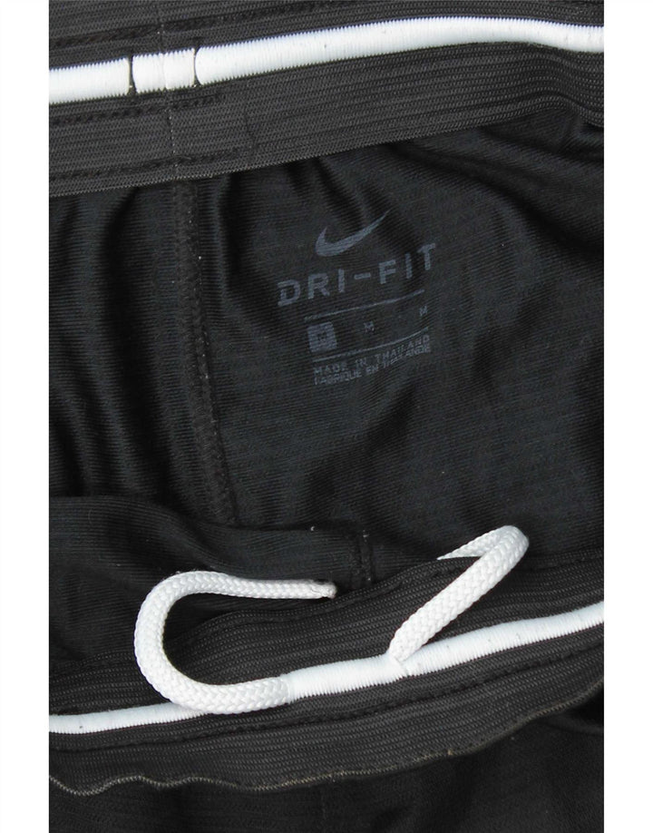 Nike Mens Dri Fit Graphic Sport Shorts Medium  Black Polyester