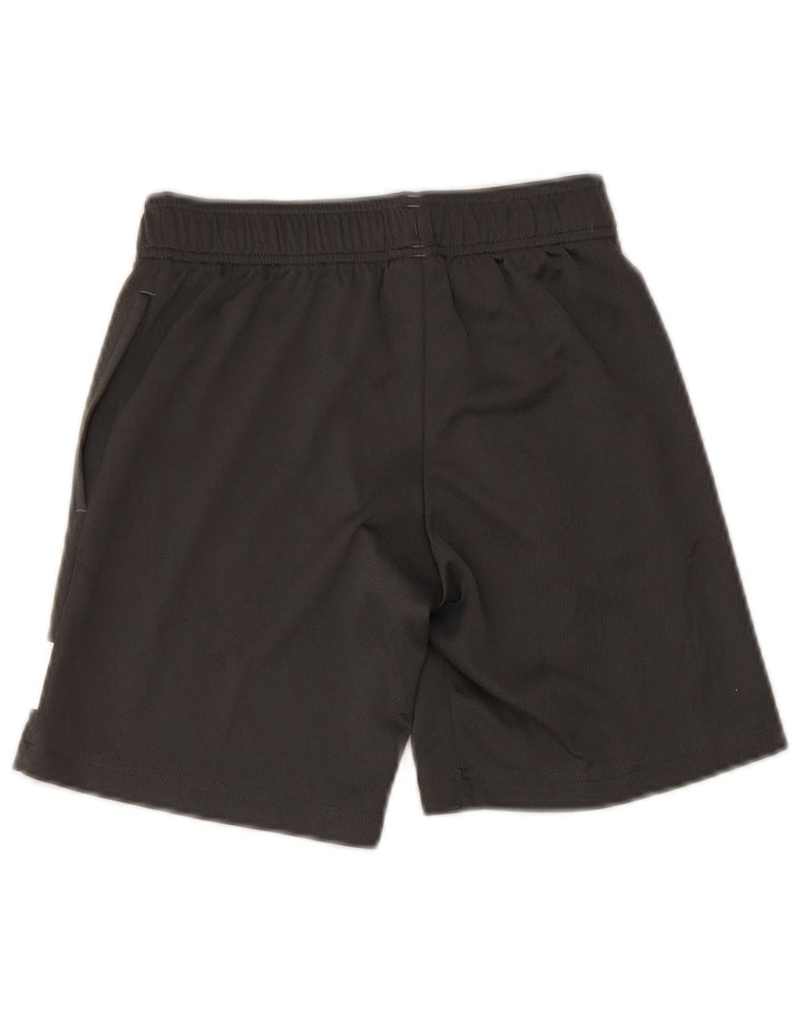 Adidas Boys Climacool Sport Shorts 9-10 Years Grey Colourblock Polyester