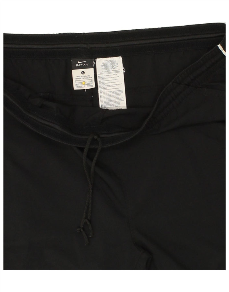 NIKE Mens Dri Fit Sport Shorts Large Black Polyester Vintage Nike and Second-Hand Nike from Messina Hembry 