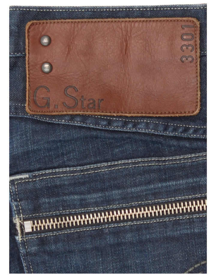 G-Star Womens Banana Slim Jeans W30 L32 Navy Blue