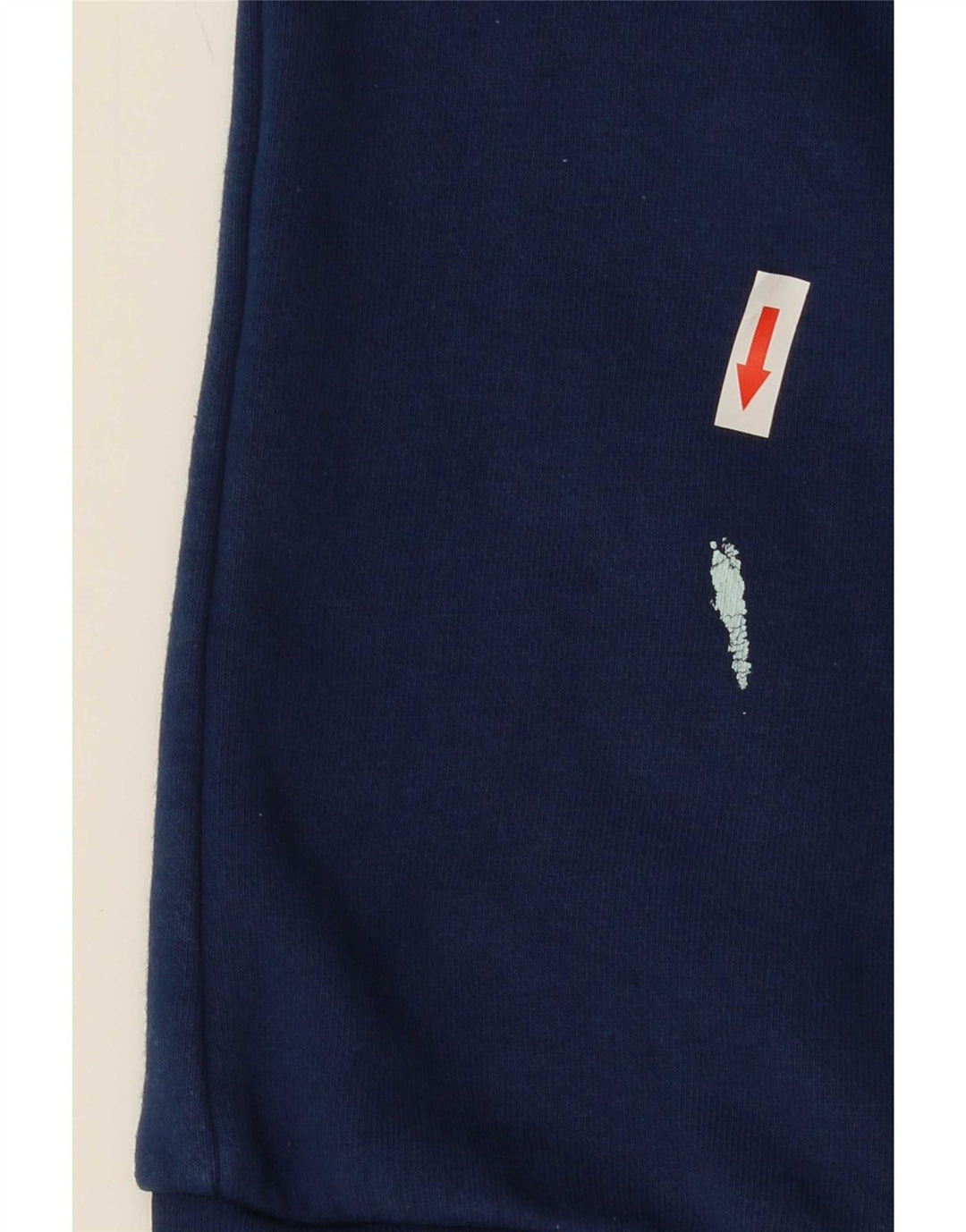 Adidas Mens Tracksuit Trousers Joggers Medium Navy Blue Cotton