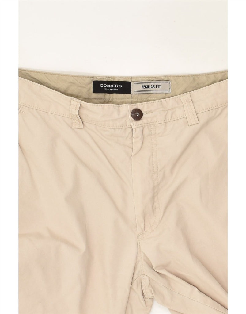 DOCKERS Mens Regular Fit Chino Trousers W36 L29 Beige Cotton | Vintage Dockers | Thrift | Second-Hand Dockers | Used Clothing | Messina Hembry 