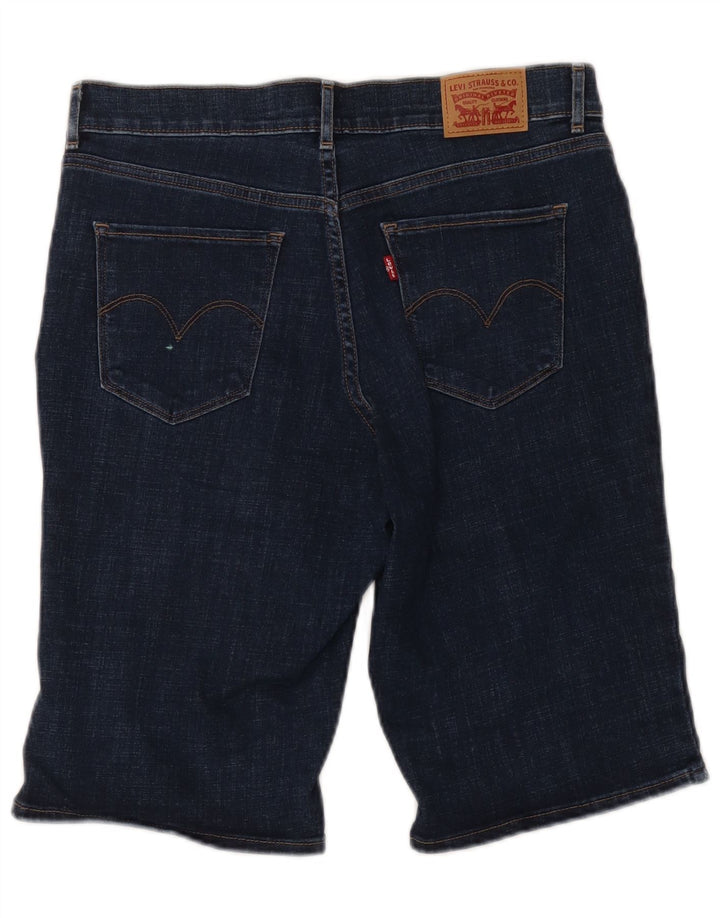 Levi's Womens Bermuda Denim Shorts W29 Medium Blue Cotton