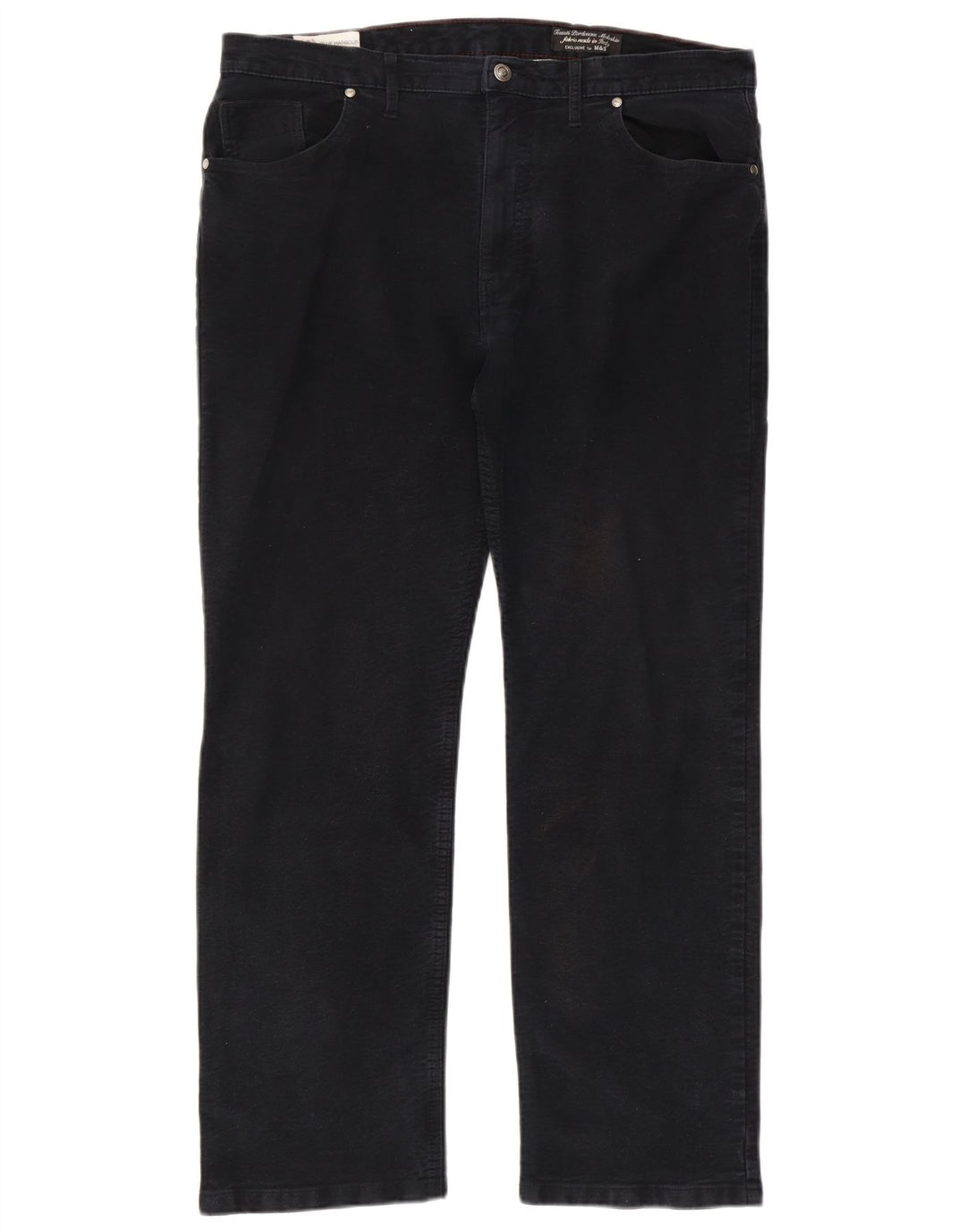 Marks & Spencer Mens Blue Harbour Casual Trousers W38 L29 Navy Blue