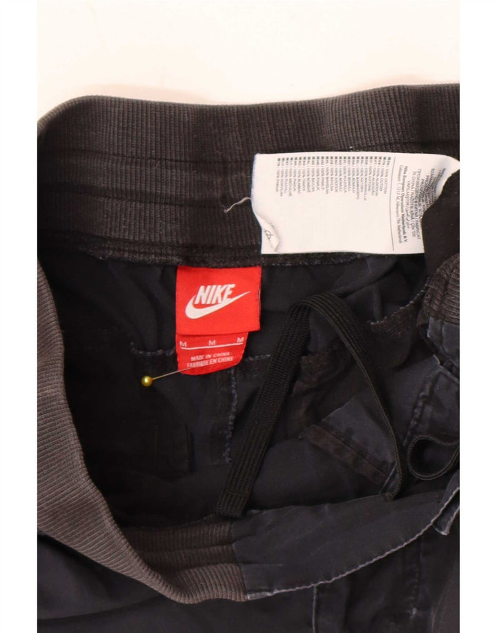 Nike Mens Cargo Shorts Medium W32 Navy Blue Cotton