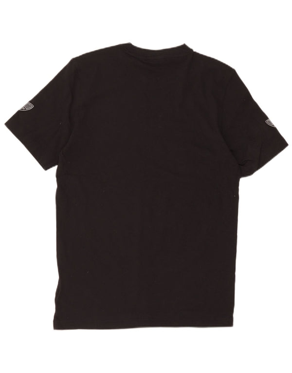Adidas Mens Graphic T-Shirt Top XS Black Cotton