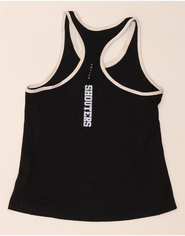 Nike Womens Saint Thomas Graphic Vest Top UK 14 Large Black Polyester