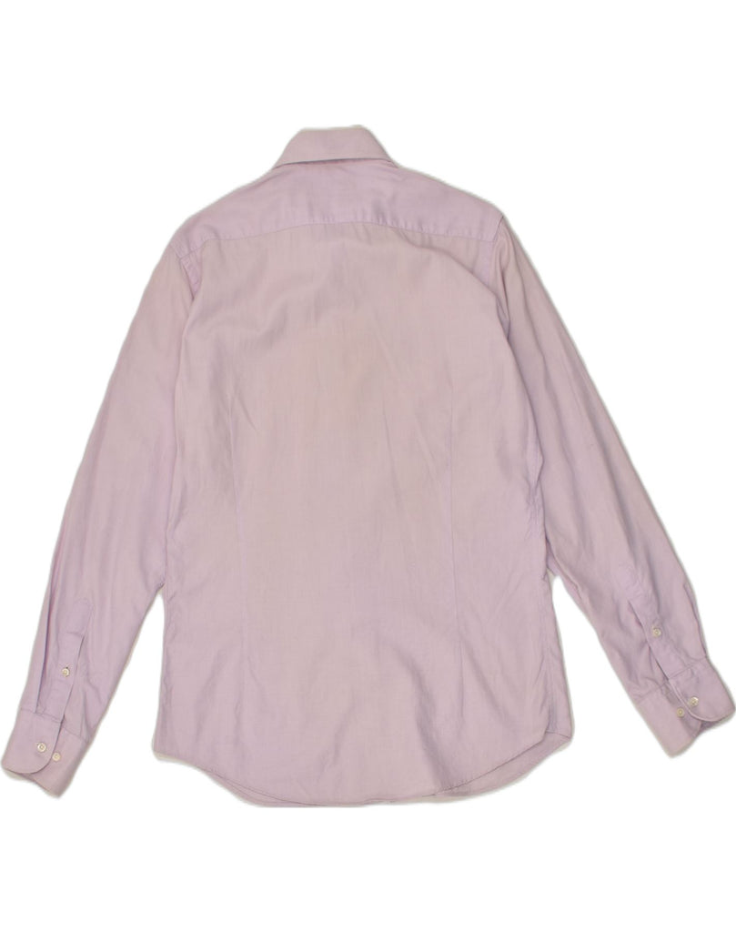 MASSIMO DUTTI Mens Slim Fit Shirt Size 39 15 1/2  Medium Pink | Vintage Massimo Dutti | Thrift | Second-Hand Massimo Dutti | Used Clothing | Messina Hembry 