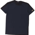 Fila Womens T-Shirt Top UK 12 Medium Navy Blue Polyamide