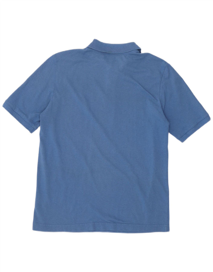 Kappa Mens Polo Shirt Large Blue Cotton