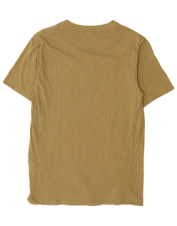LEVI'S Mens Standard Fit Graphic T-Shirt Top Small Khaki Cotton