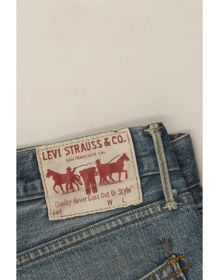 Levi's Mens Straight Jeans W32 L27 Blue