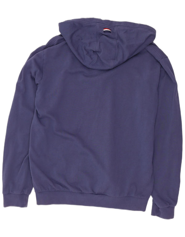 U.S. Polo Assn. Mens Regular Fit Zip Hoodie Sweater 2XL Blue Cotton