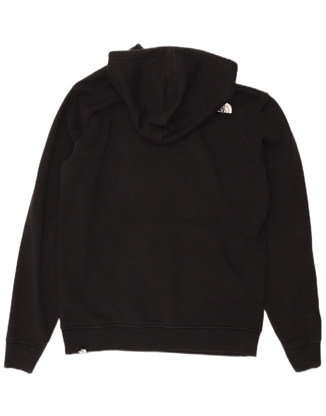 The North Face Mens Hoodie Jumper Medium Black Cotton