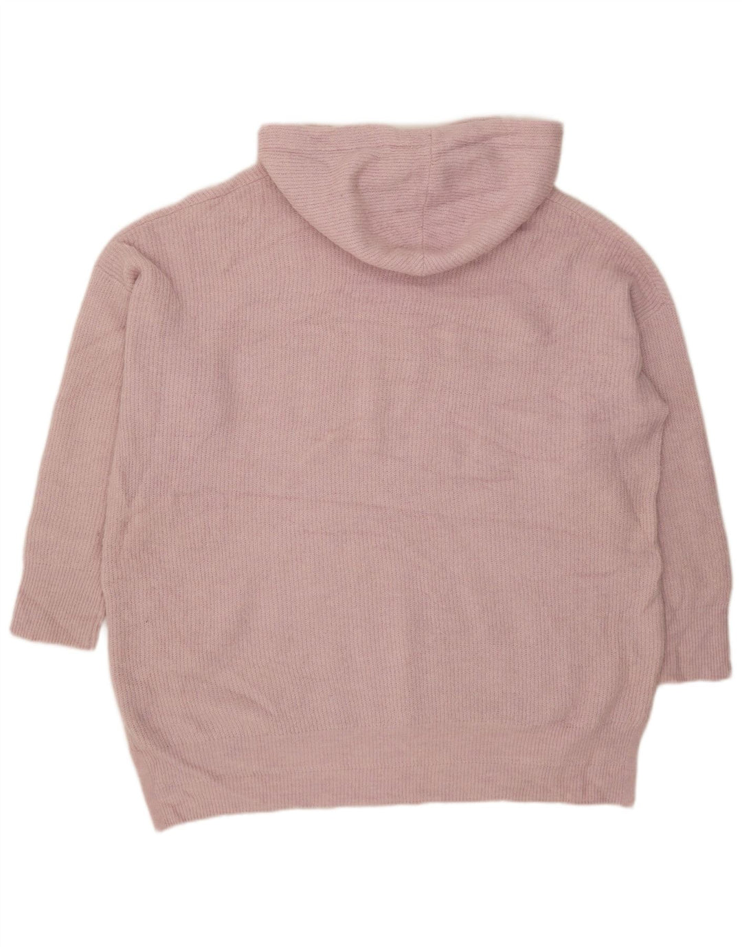 White Stuff Womens Hooded Oversized Jumper Sweater UK 22 3XL Pink Polyester