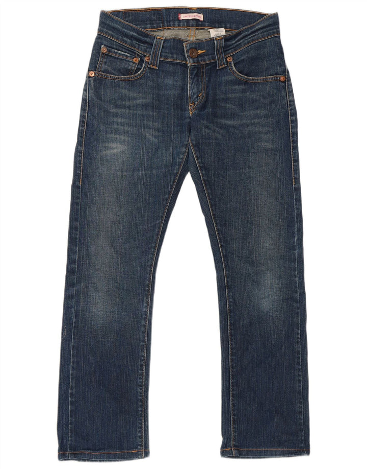 Levi's Mens Limited Edition Straight Jeans Medium W30 L28 Blue Cotton