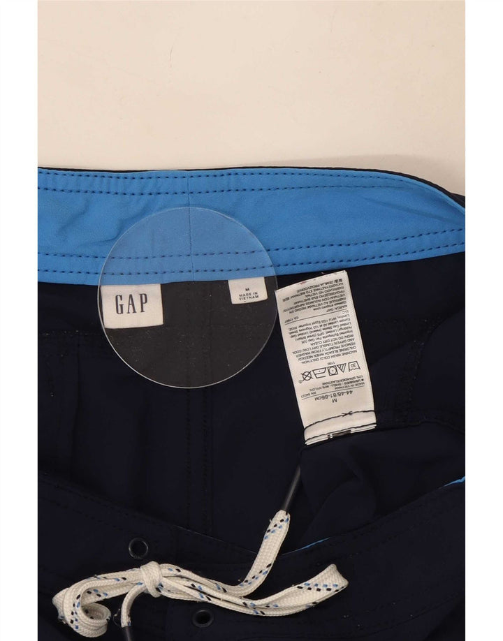 Gap Mens Swimming Shorts Medium Navy Blue Nylon