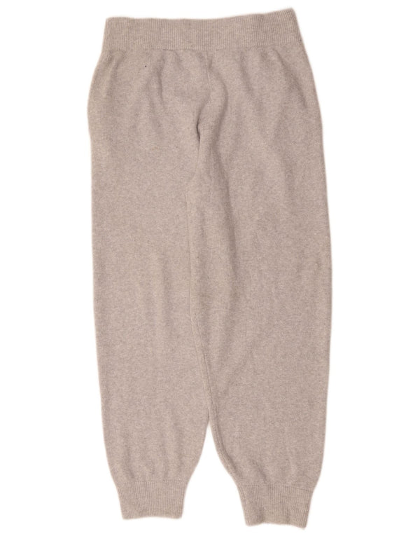 JACK WILLS Womens Tracksuit Trousers Joggers UK 16 Large Grey Polyester