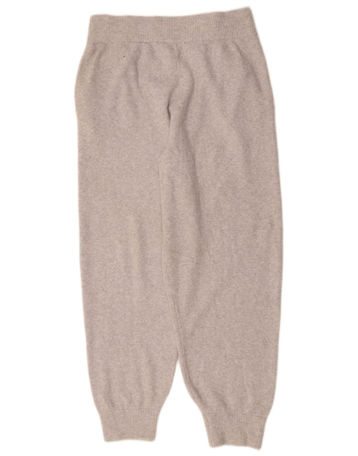 JACK WILLS Womens Tracksuit Trousers Joggers UK 16 Large Grey Polyester