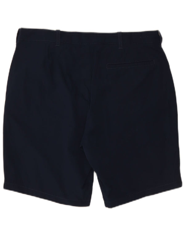 J. CREW Mens Chino Shorts W33 Medium Navy Blue Polyester
