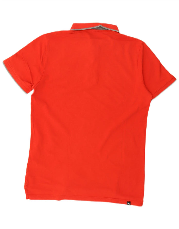Puma Mens Polo Shirt Medium Red