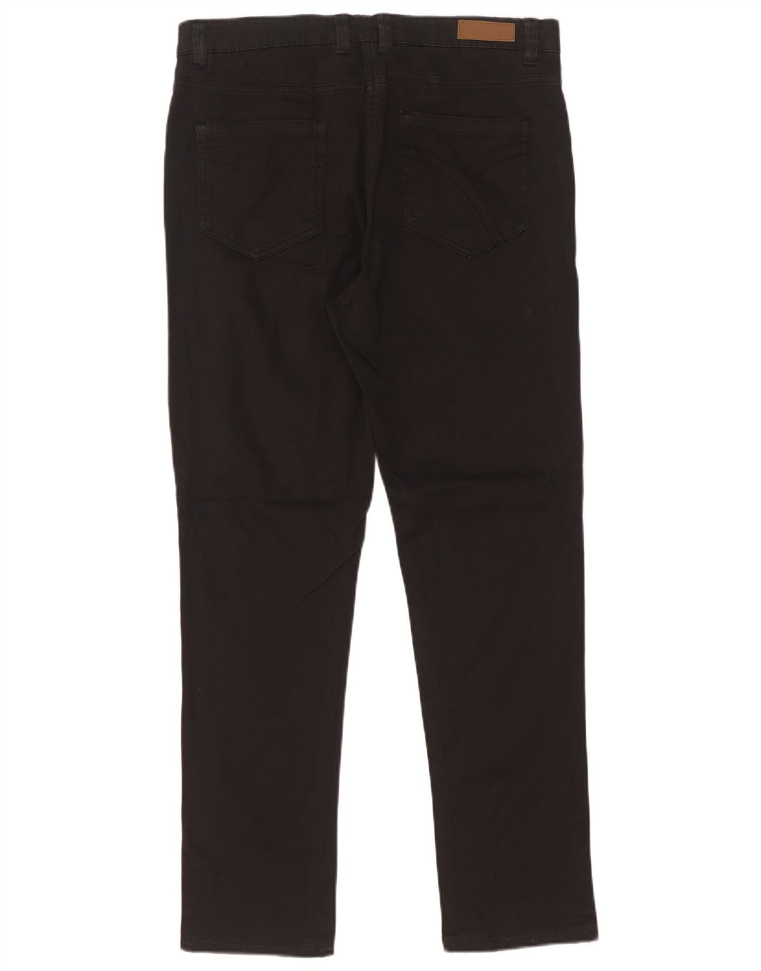 Dack's Womens Slim Jeans W32 L29 Black Cotton
