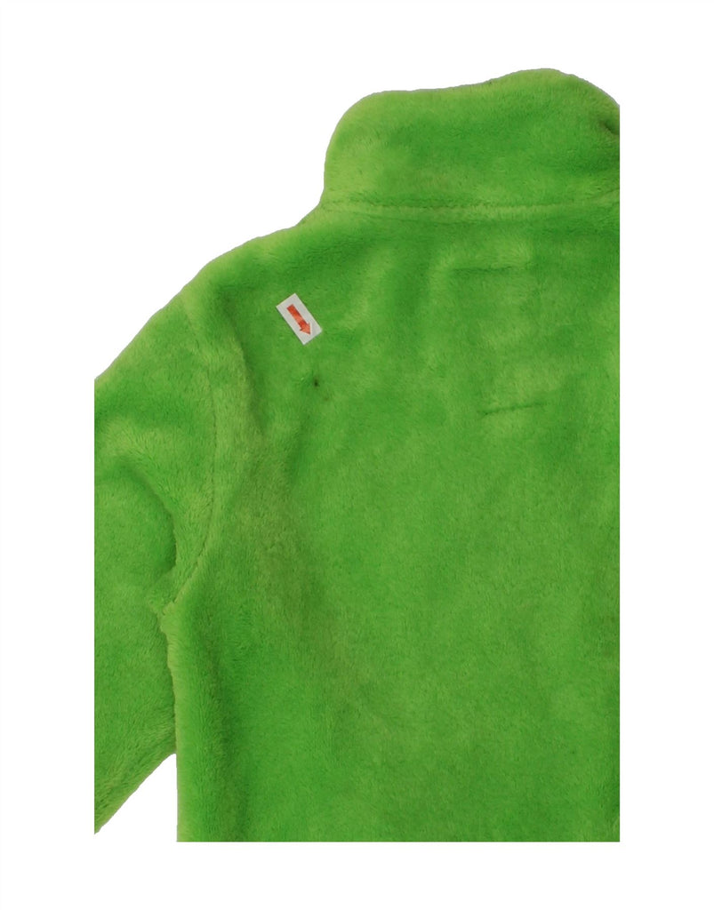 BRUGI Boys Fleece Jacket 4-5 Years Green Polyester | Vintage Brugi | Thrift | Second-Hand Brugi | Used Clothing | Messina Hembry 