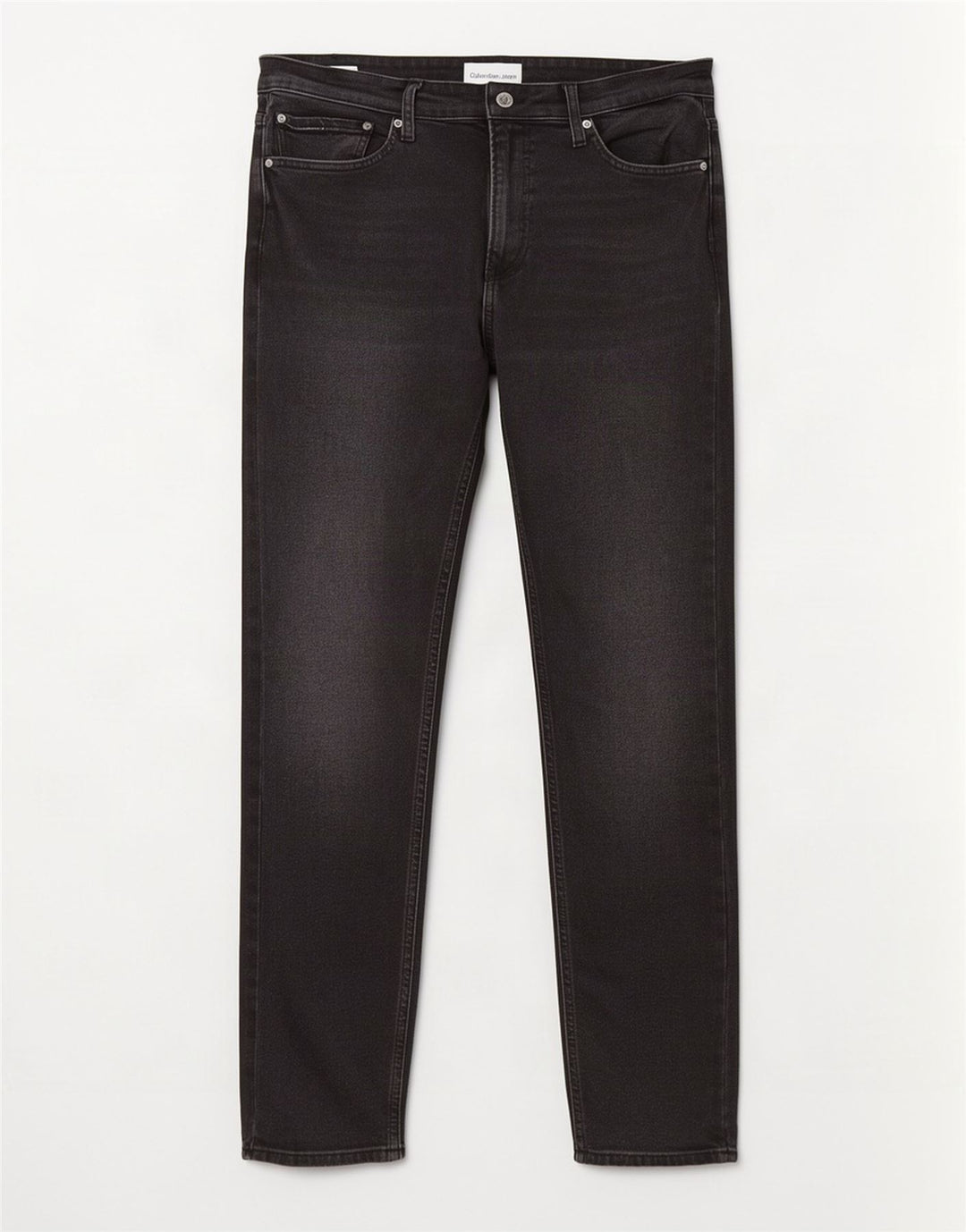 Calvin Klein Mens Slim Jeans W36 L34 Grey Cotton