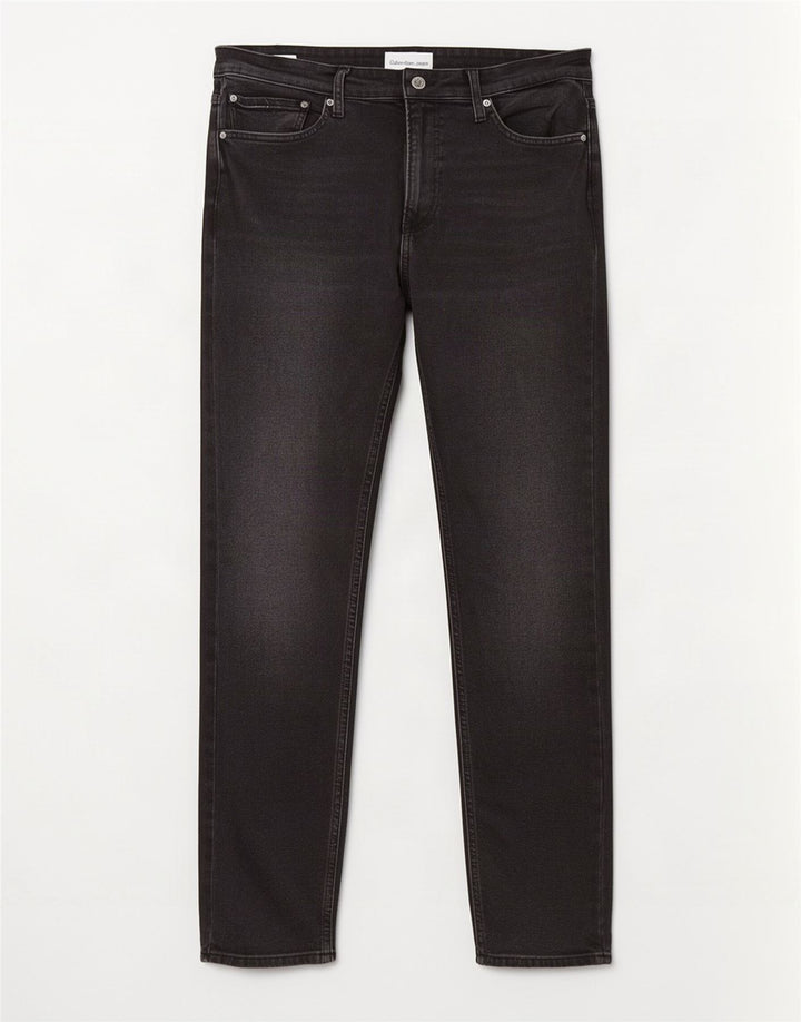 Calvin Klein Mens Slim Jeans W36 L34 Grey Cotton